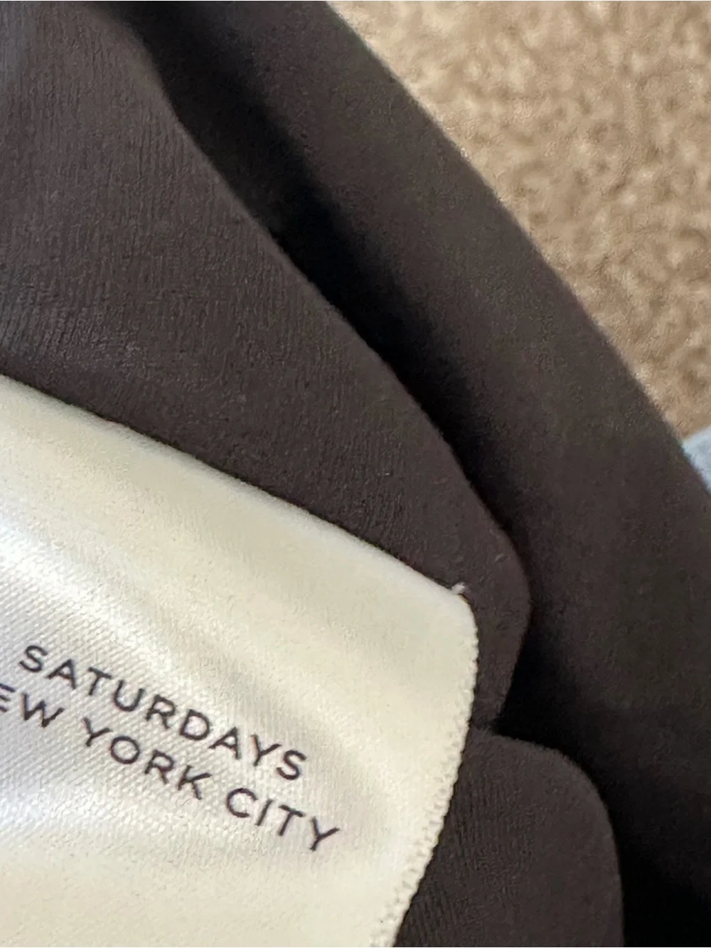 Saturdays New York City Light Blue and Black Two-Tone Swim Shorts